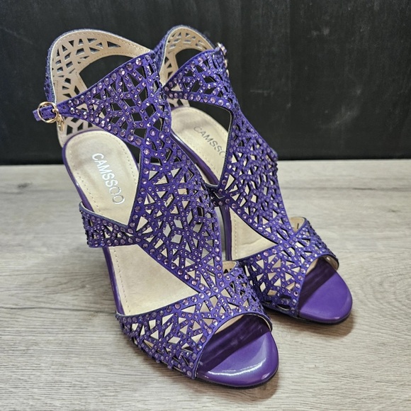 Women's Purple Stiletto Heels-Size 6.5 NWT - Picture 4 of 10